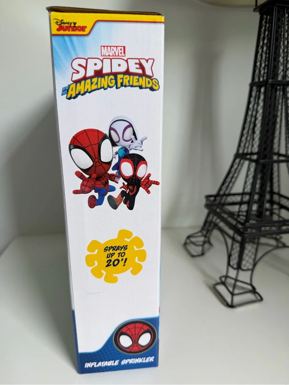 Marvel Spider-Man Red and Blue Inflatable Sprinkler